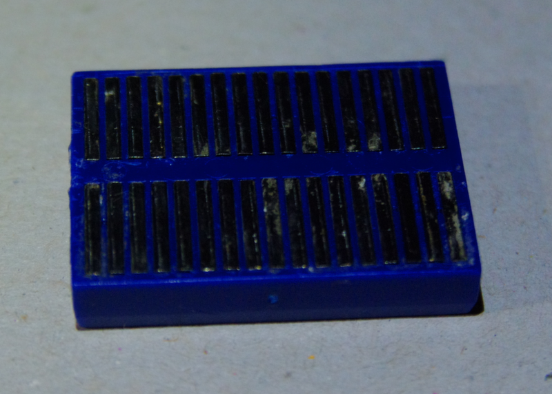 Breadboard — view from back